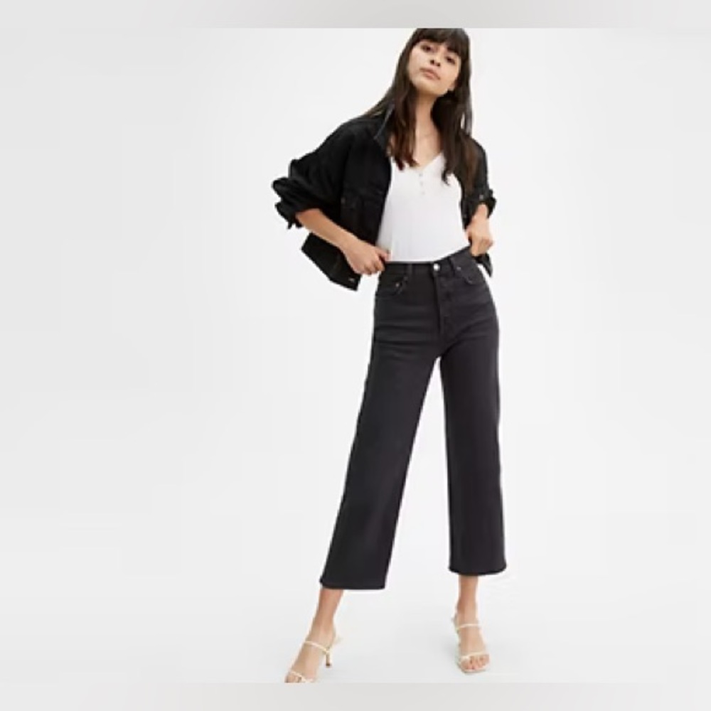 Levi’s Ribcage straight ankle jeans (26)